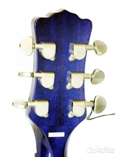 Электроакустическая гитара Luna FLO PF QM lefty pa