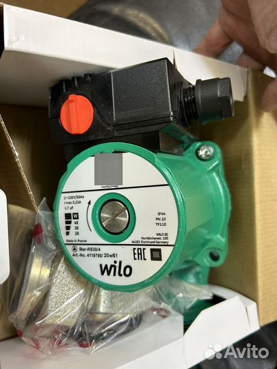 Насос Wilo star-RS30/4