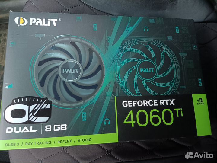 Видеокарта Palit rtx 4060 ti OC