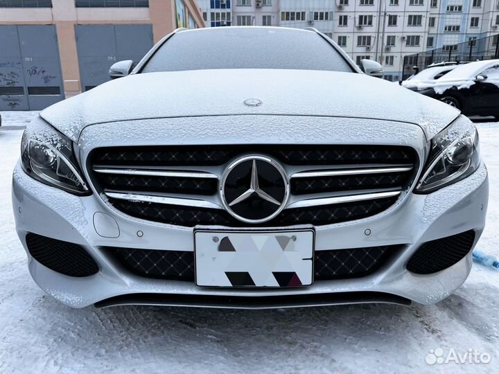 Утеплитель решетки радиатора Mercedes C180