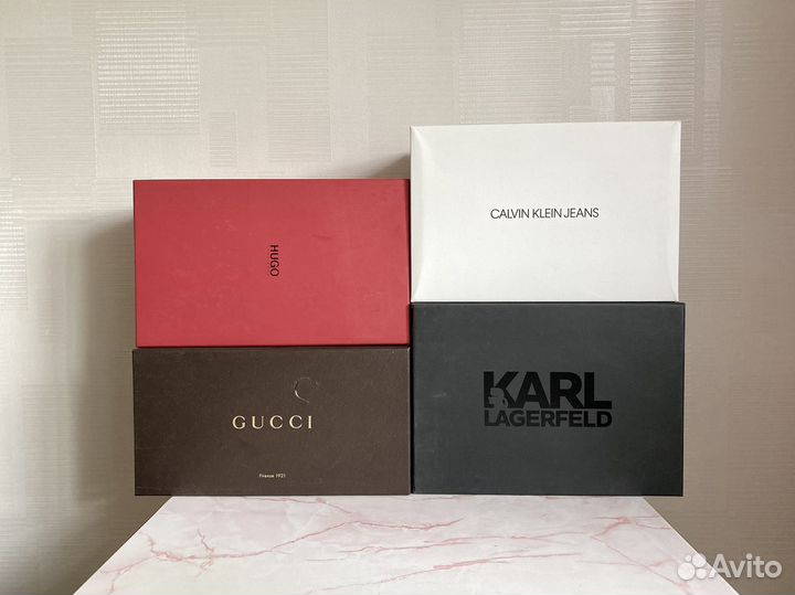 Брендовые коробки пакеты оригинал