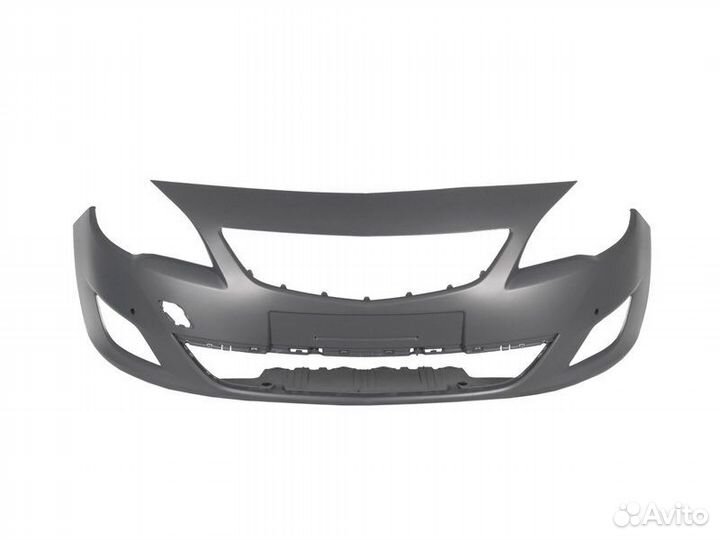 Передний бампер opel astra