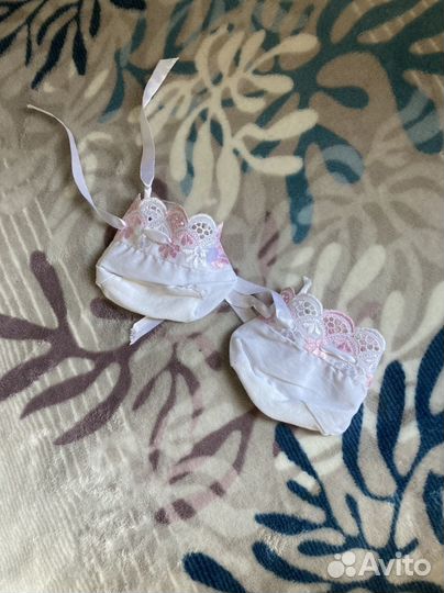 Крестильный набор на девочку 74-80