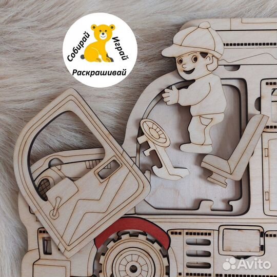 Деревянные пазлы