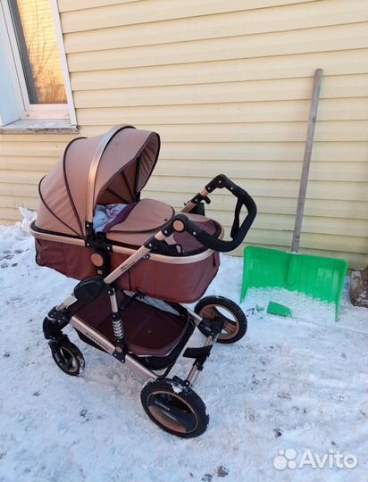 Коляска 2 в 1 бу