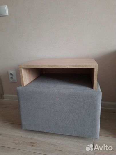 Тумба Boss шенилл Soro Грей, Сонома