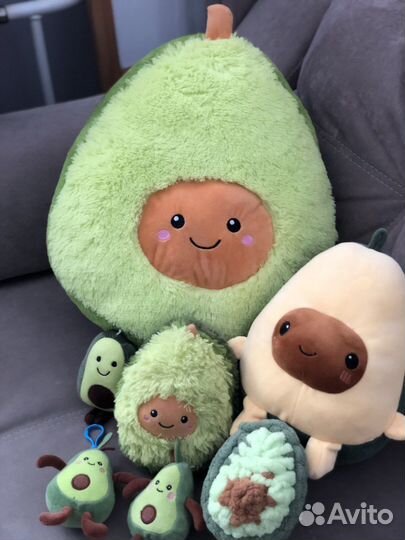 Авокадо мягкие игрушки