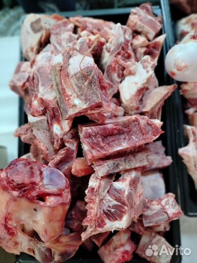 Мясные кости свиные и говяжьи для собак