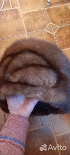 Шапка норковая женская