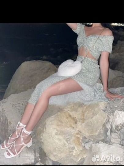 Летний костюм юбка и топ