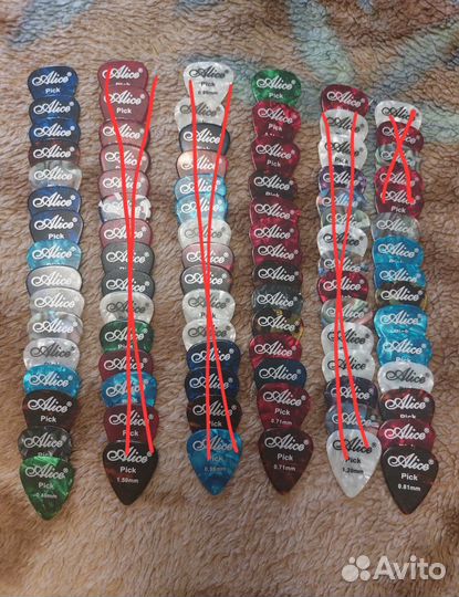 Медиаторы для игры на гитаре