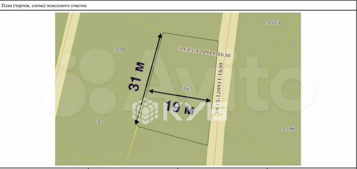 Участок 5,7 сот. (СНТ, ДНП)