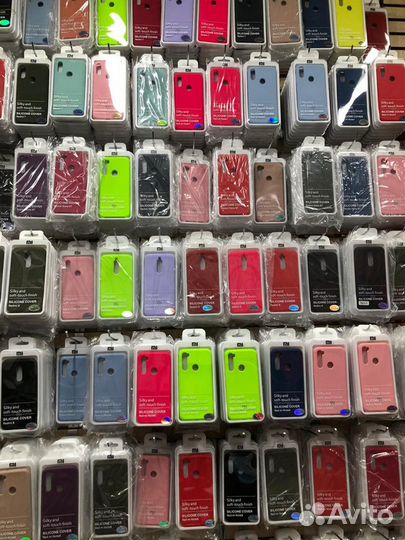 Чехол Silicone Case все модели Huawei все цвета