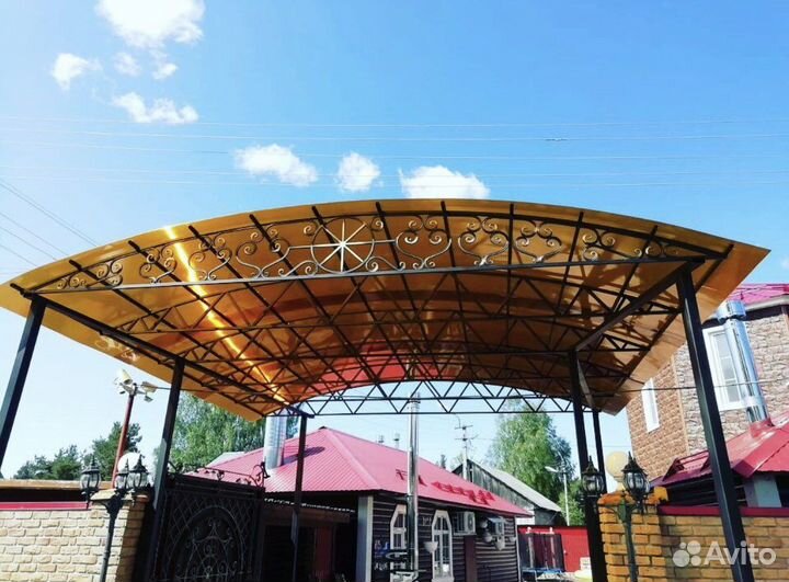 Навесы под ключ