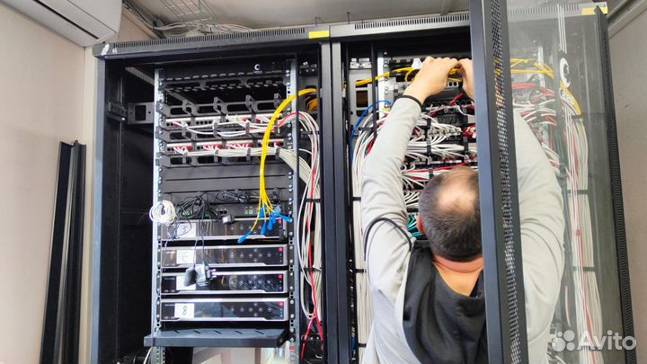 Монтаж скс, лвс, волс. Слаботочники, электрики