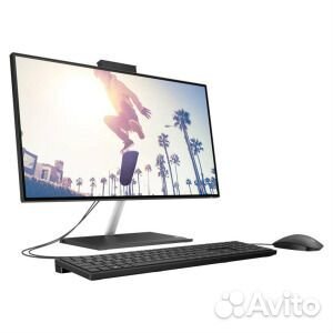 Моноблок HP Bundle AIO 24-CB1022NH, 23.8, 8Гб/256Г