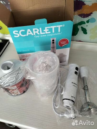 Блендер scarlet Steel Pro 850 Вт новый