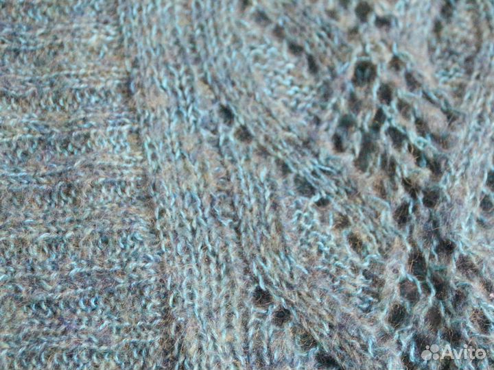 Кардиган шерстяной 44 ручная работа