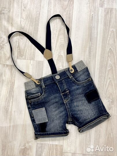 Шорты новые hm для мальчика/девочки 80 р