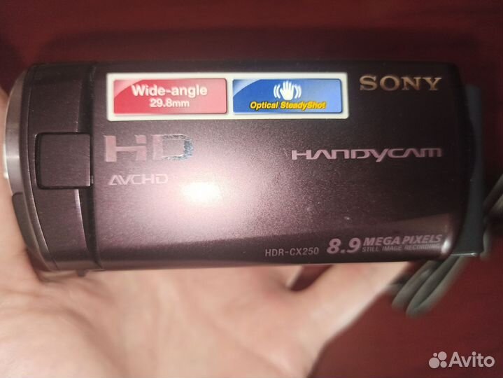 Видеокамера sony handycam