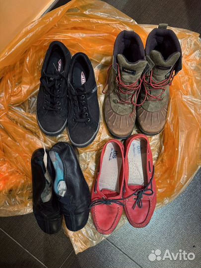 Обувь женская 38 размер пакетом