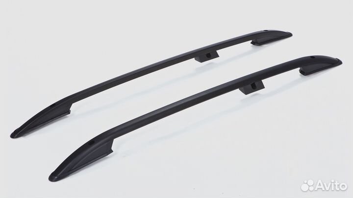 Рейлинги на крышу nissan qashqai черные