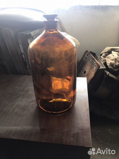 Бутылка стеклянная 5литров