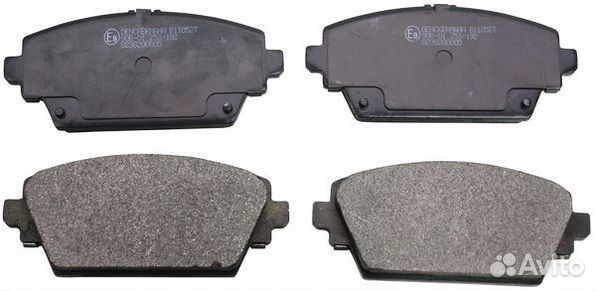 Колодки торм. nissan almera 03- primera 03- перед