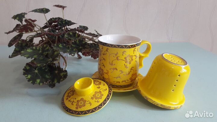 Кружка заварочная с ситечком