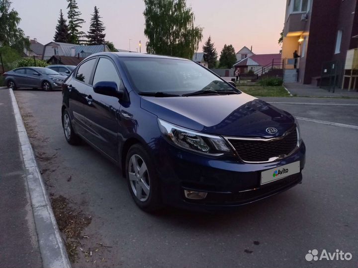 Kia Rio 1.6 МТ, 2016, 55 000 км