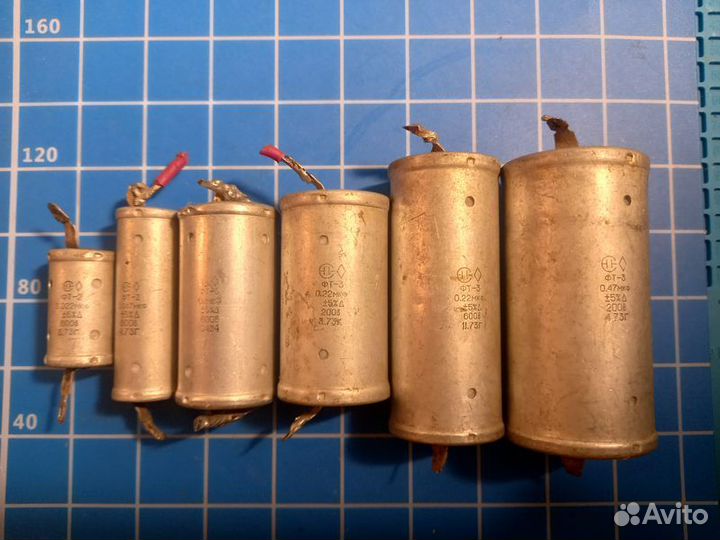 Конденсаторы фт-3, фт-2, фт-1