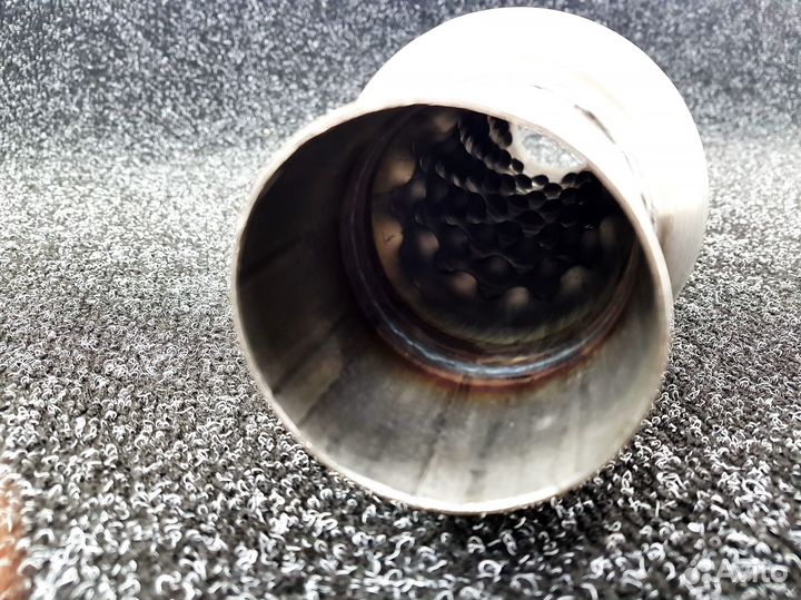 Резонатор спортивный направленный прямоточный 76мм