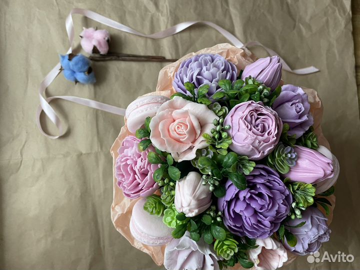 Букет из мыла