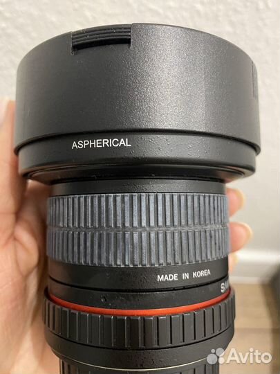 Объектив Fish-eye CS II 8 mm 1:3.5 samsyang