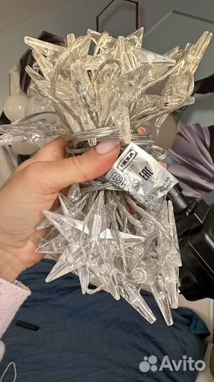 Гирлянда IKEA звезды