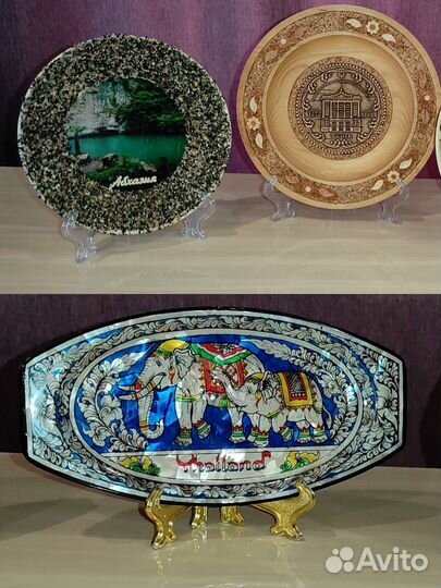 Сувенирные декоративные тарелки