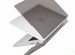 Чехол Uniq claro MacBook Pro 16'' 2021 Matte Grey