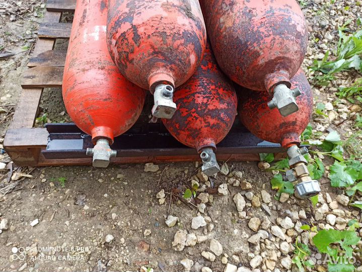 Метановые баллоны комплект 5шт