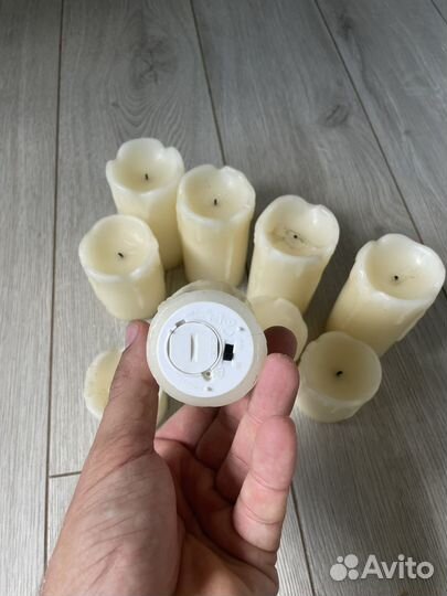 Декоративные светильник в форме свечи