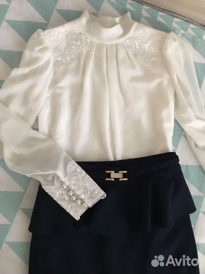 Блузки школьные 9-10 лет