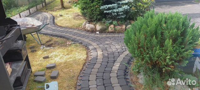 Укладка тротуарной плитки под ключ в Санкт-Петербурге | Услуги | Авито