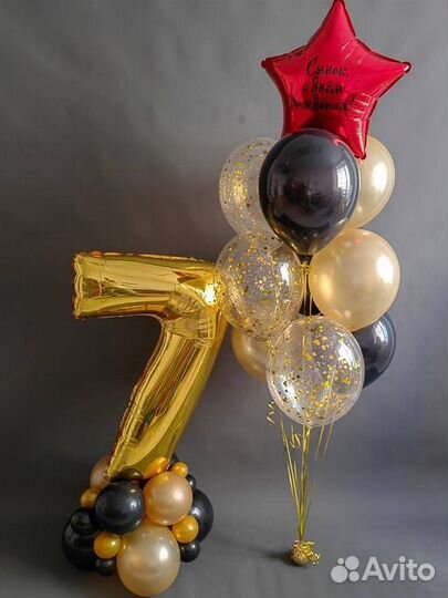 Шарики на день рождения с доставкой 24/7
