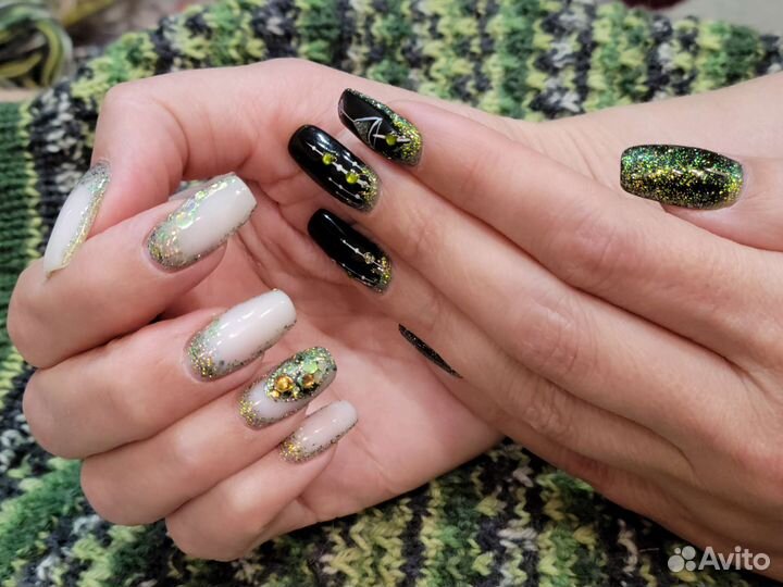 Маникюр * гель-лак * укрепление успей до повышения