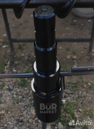 Переходник для монтажа винтовых свай Хиаб