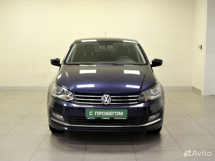 Volkswagen Polo 1.6 AT, 2017, 144 841 км