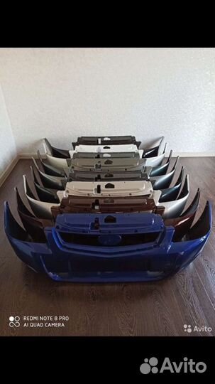 Приора 2–Бампера Перед Крашенные Новый