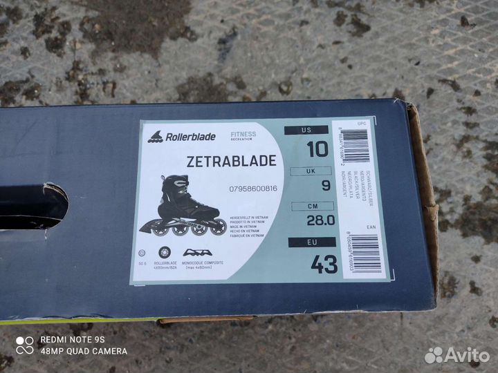 Роликовые коньки rollerblade zetrablade