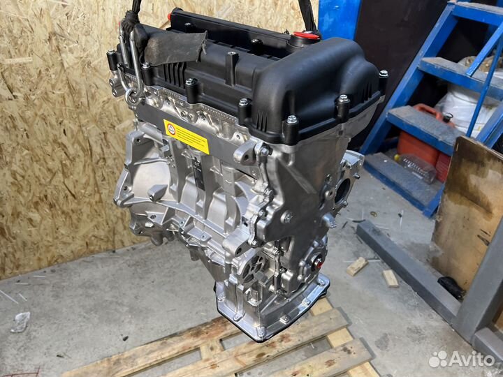 Двигатель G4FC Hyundai Solaris 1.6л. 123л.с