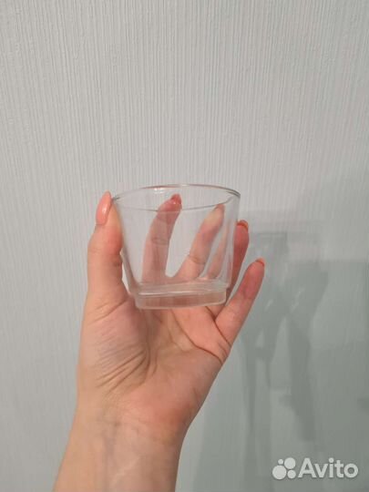 3 подсвечника IKEA и 5 свечей икеа