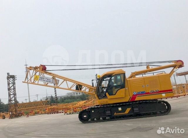Гусеничный кран XCMG XGC55, 2023